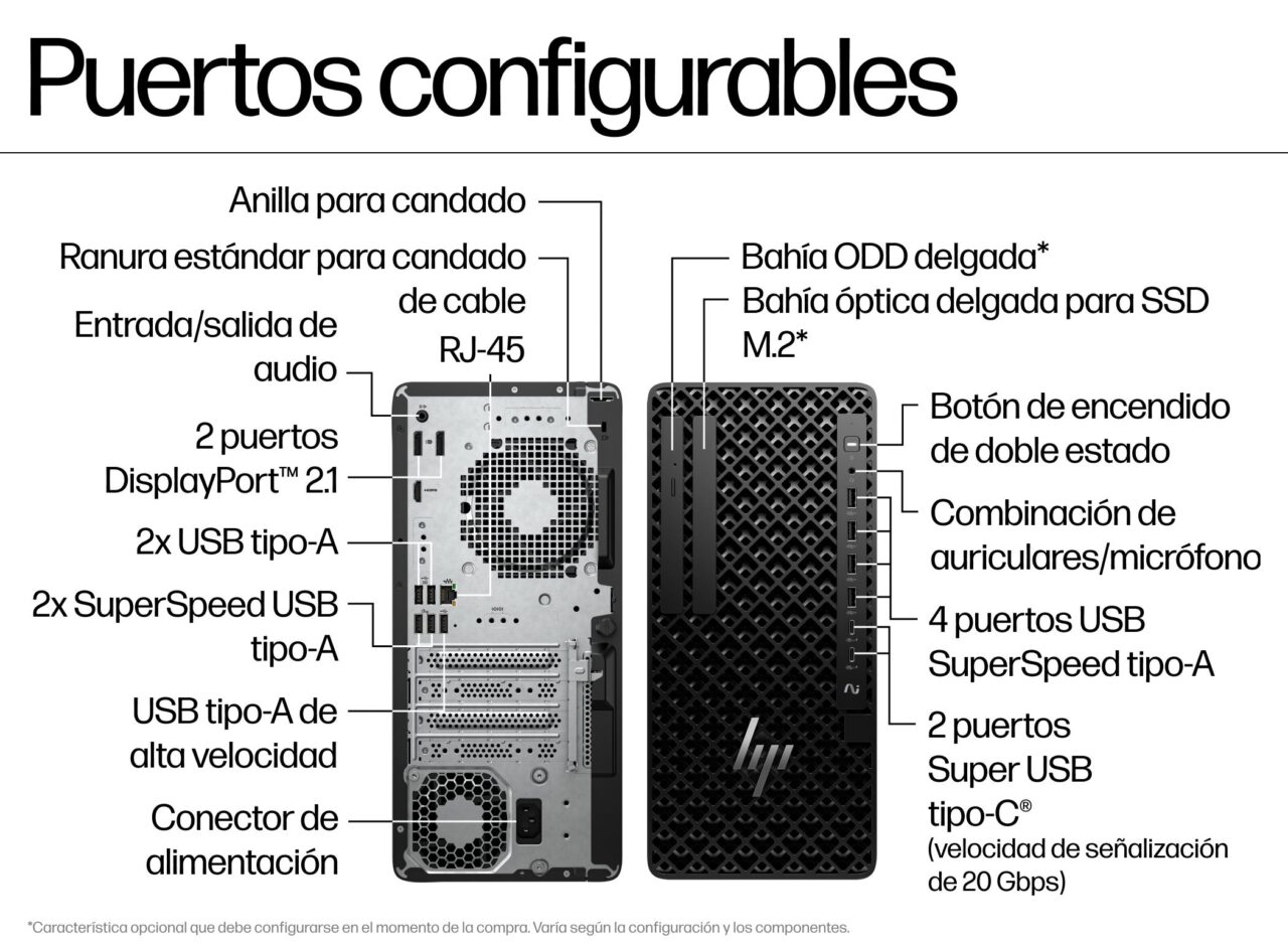 Workstation Torre HP Z1 G1i