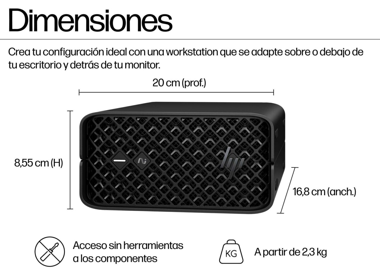 Workstation Mini HP Z2 G1a