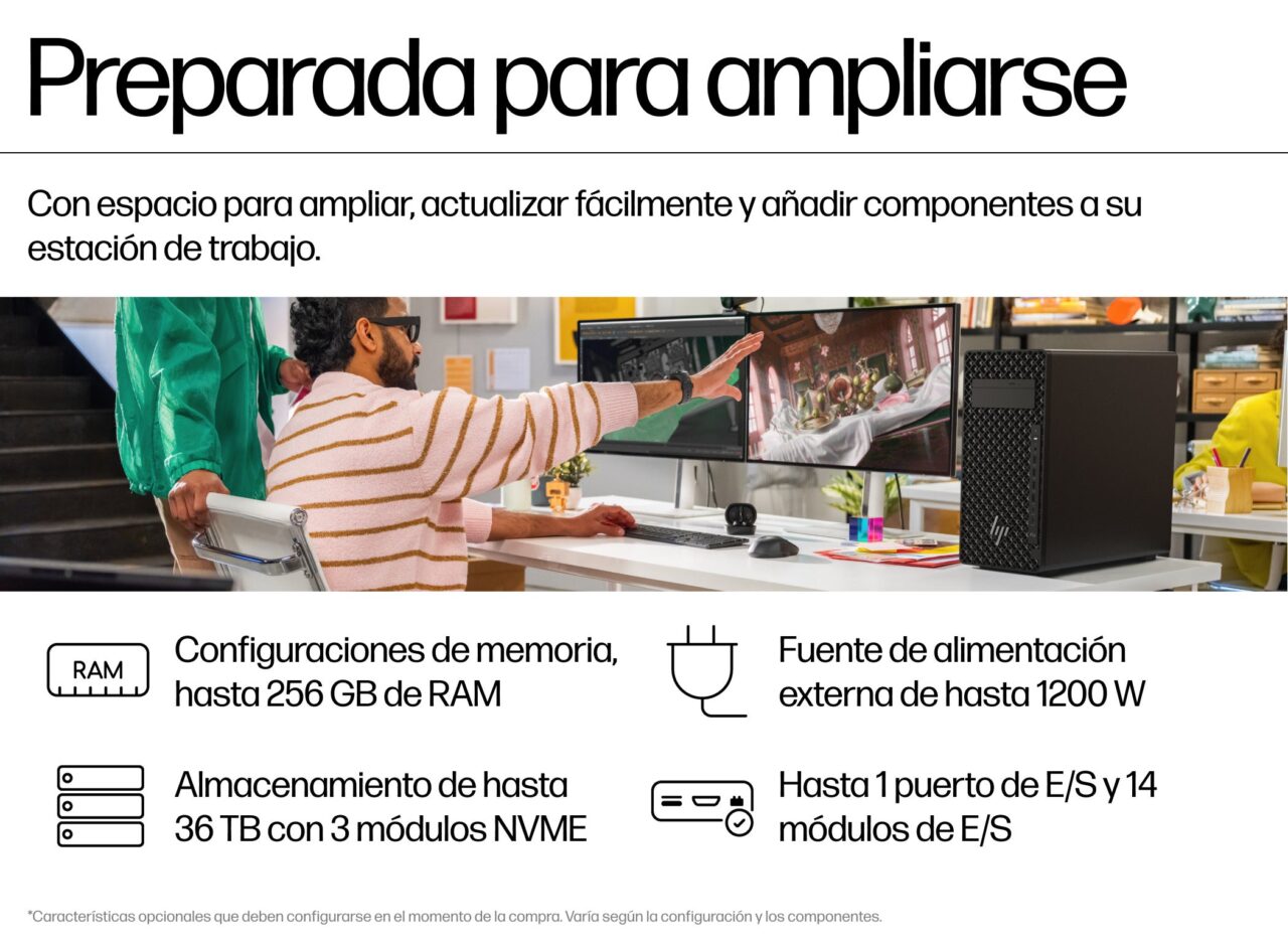 Workstation Torre HP Z2 G1i